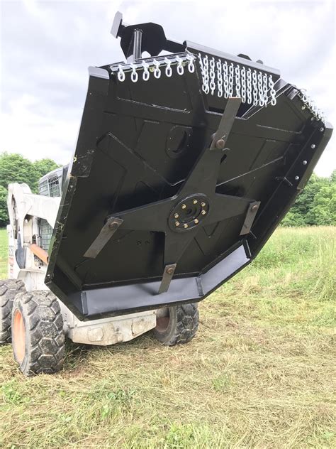 bobcat skid steer brush deck parts|skid steer mounted brush cutter.